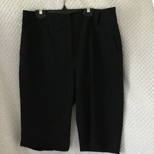 Savion 12” pleated, belt loops, Sz 10 shorts Unhemmed